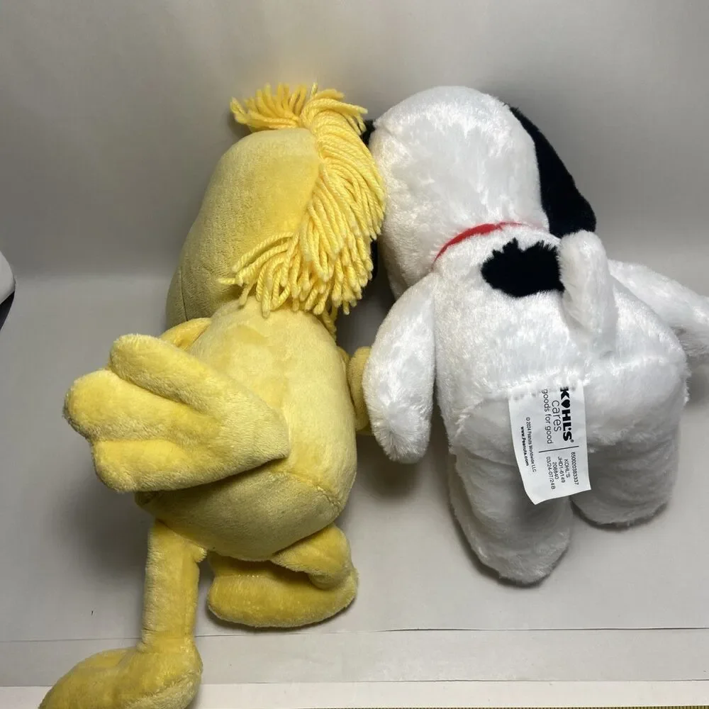 Kohls Cares Peanuts Snoopy and Woodstock Plush 11